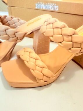 Woven Platform Mules